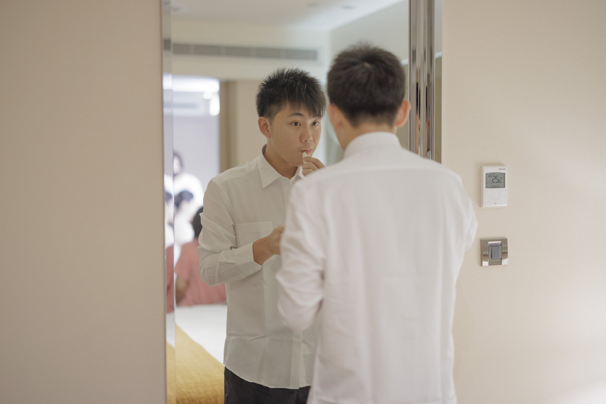 思怡與翰瑜｜婚前準備｜翰品酒店婚禮紀錄｜深呼吸影像 011