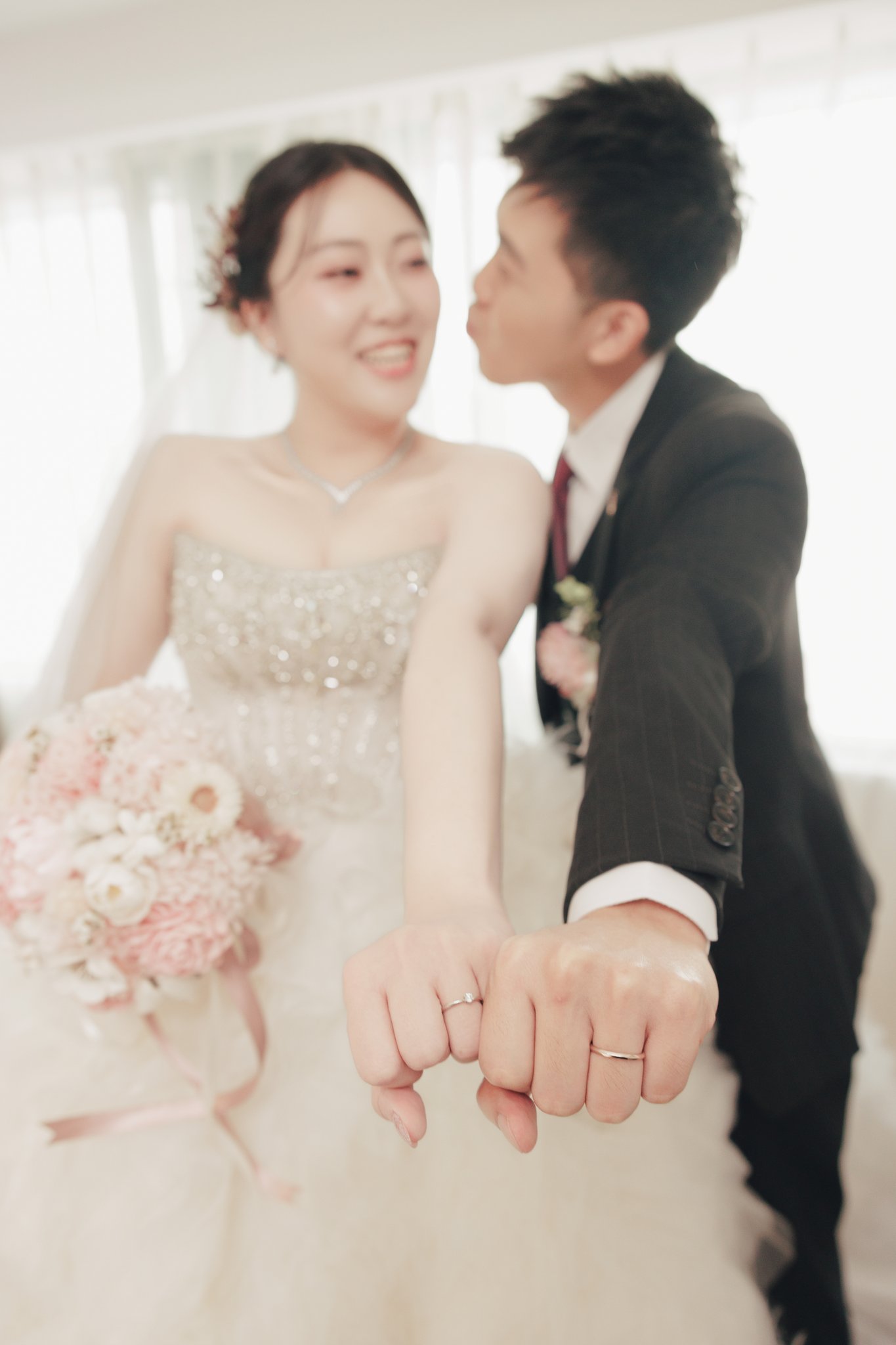 思怡與翰瑜｜窗光與光影類婚紗｜翰品酒店婚禮紀錄｜深呼吸影像 079