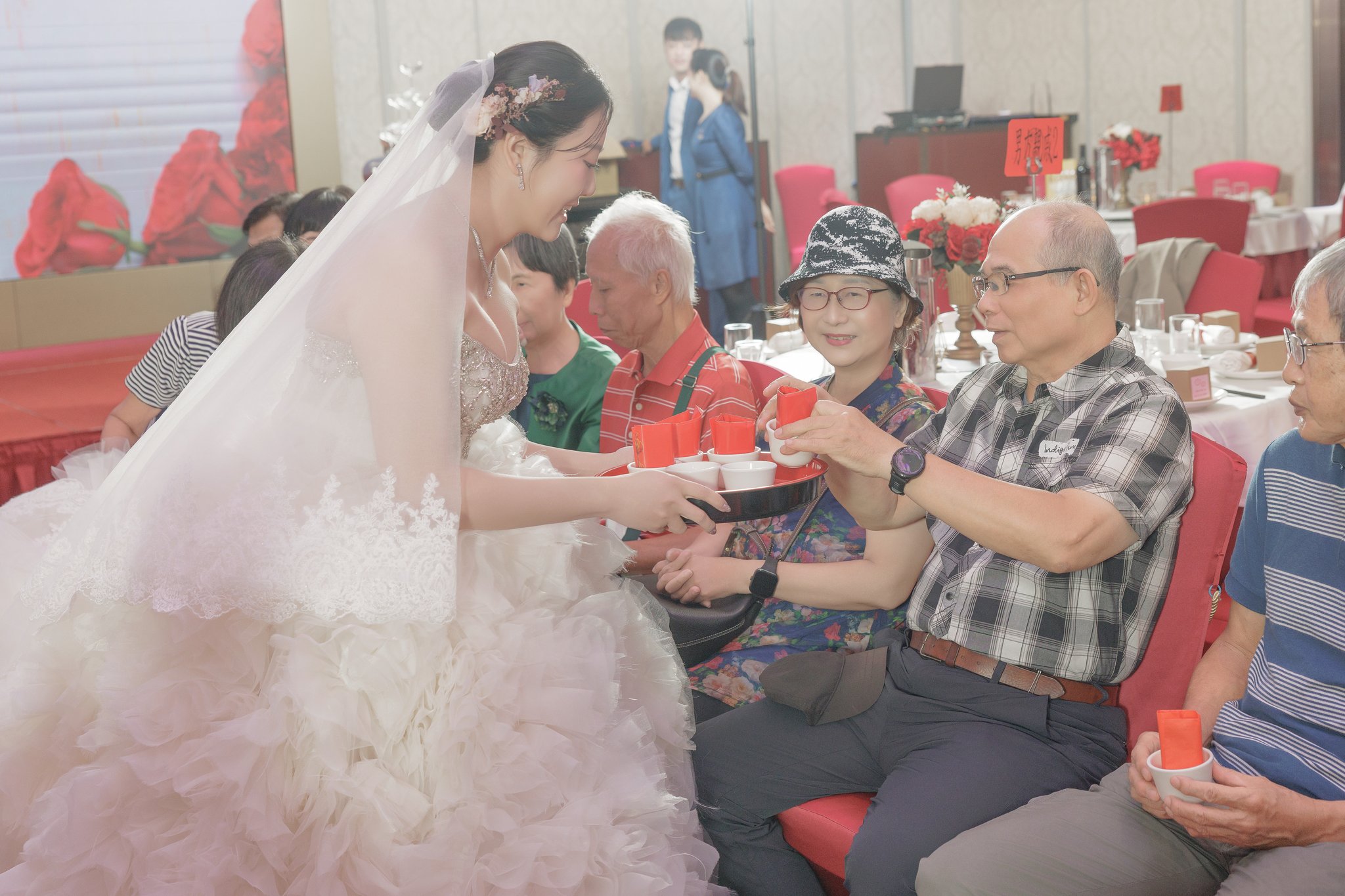 思怡與翰瑜｜奉茶與家人合影｜翰品酒店婚禮紀錄｜深呼吸影像 098