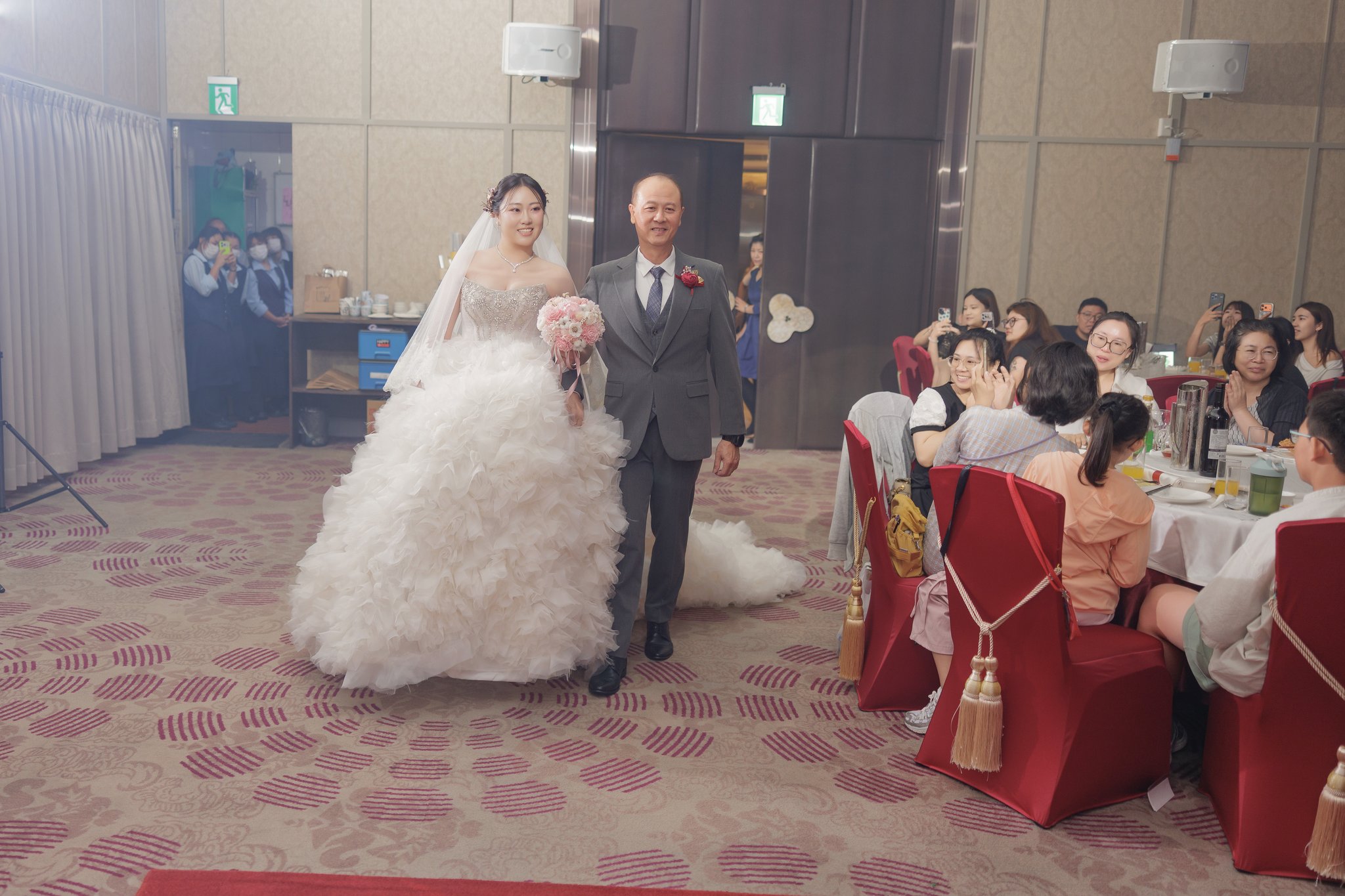思怡與翰瑜｜婚宴進場與交手｜翰品酒店婚禮紀錄｜深呼吸影像 140