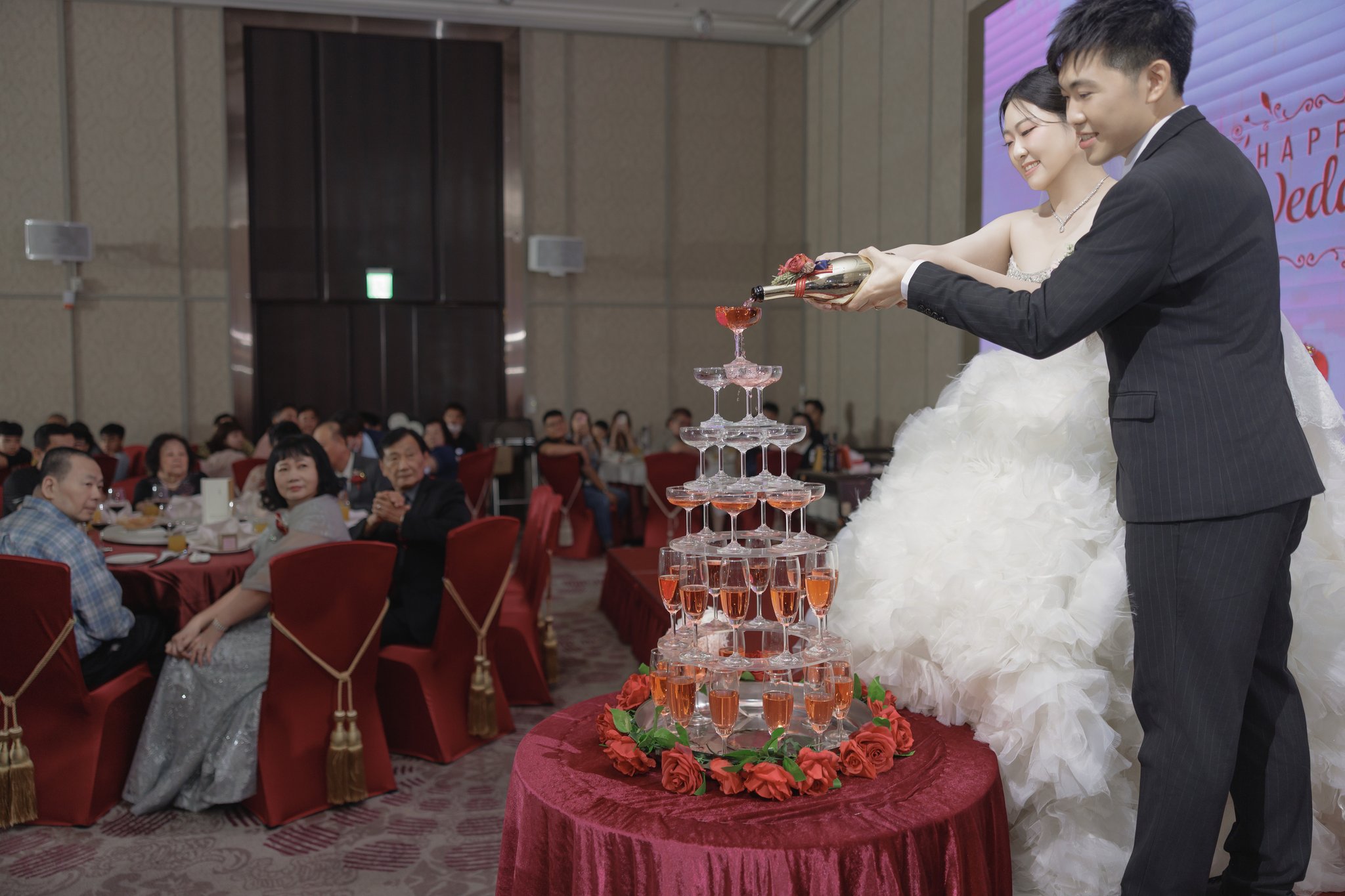 思怡與翰瑜｜婚宴進場與交手｜翰品酒店婚禮紀錄｜深呼吸影像 158
