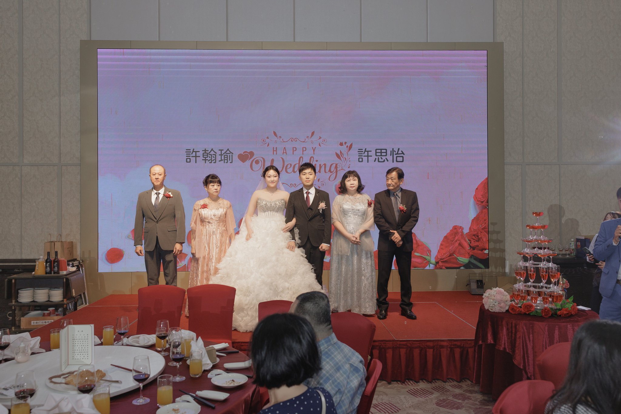 思怡與翰瑜｜婚宴進場與交手｜翰品酒店婚禮紀錄｜深呼吸影像 161