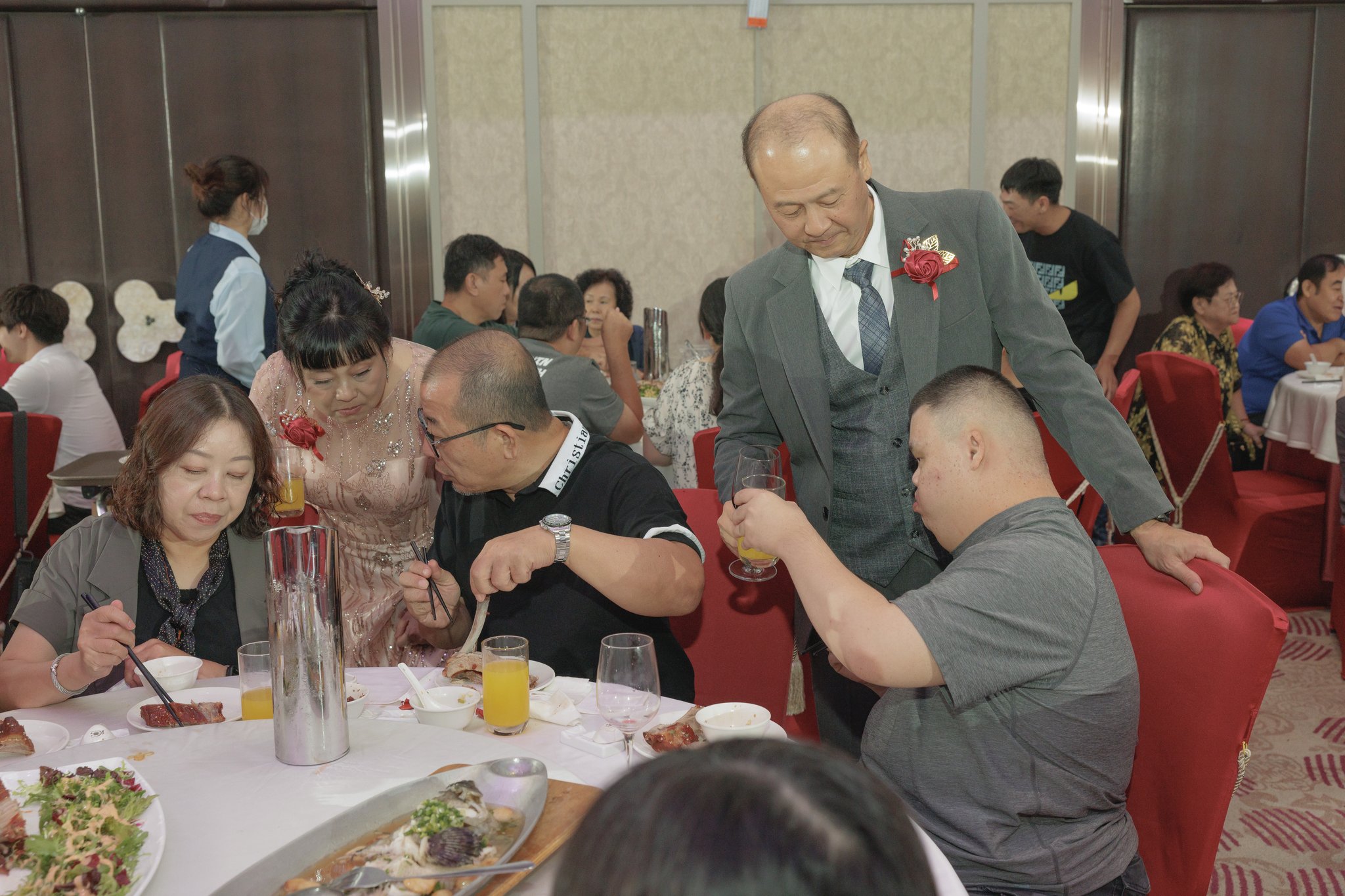 思怡與翰瑜｜婚宴中的相聚｜翰品酒店婚禮紀錄｜深呼吸影像 176
