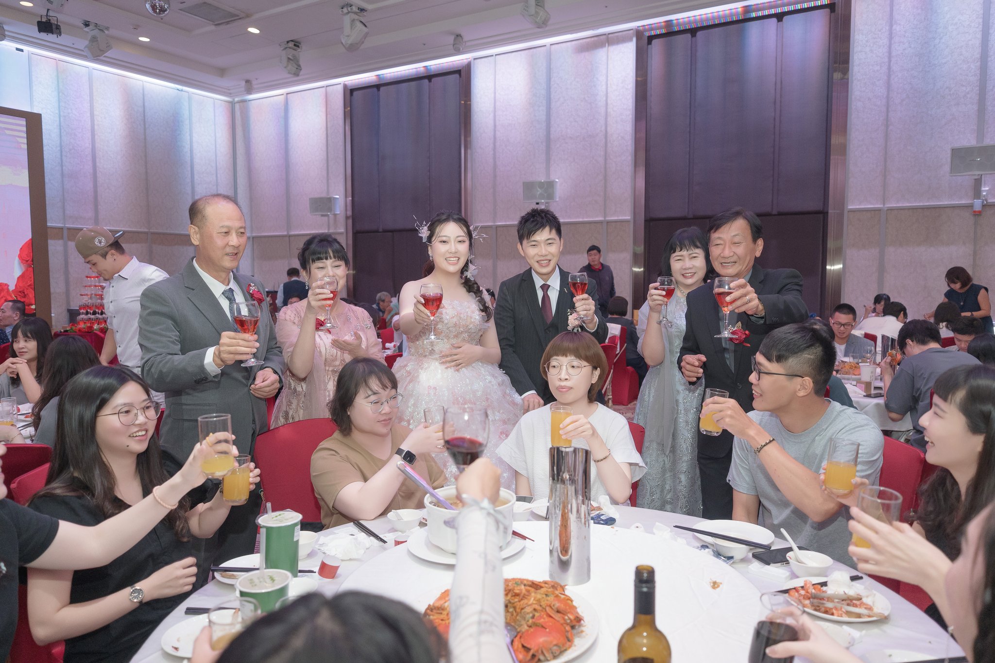 思怡與翰瑜｜二進互動與敬酒｜翰品酒店婚禮紀錄｜深呼吸影像 214