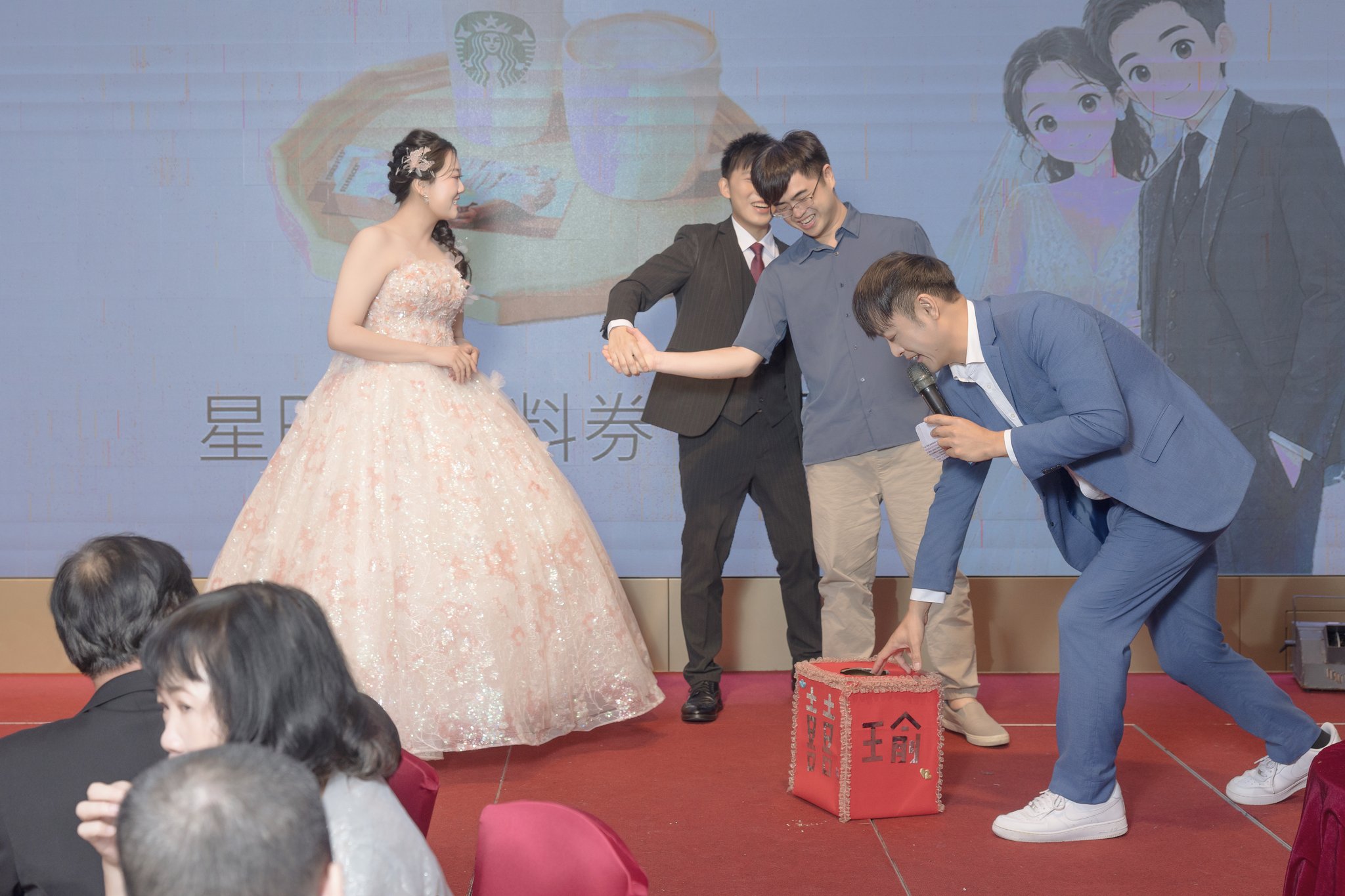 思怡與翰瑜｜婚宴遊戲與祝福｜翰品酒店婚禮紀錄｜深呼吸影像 223