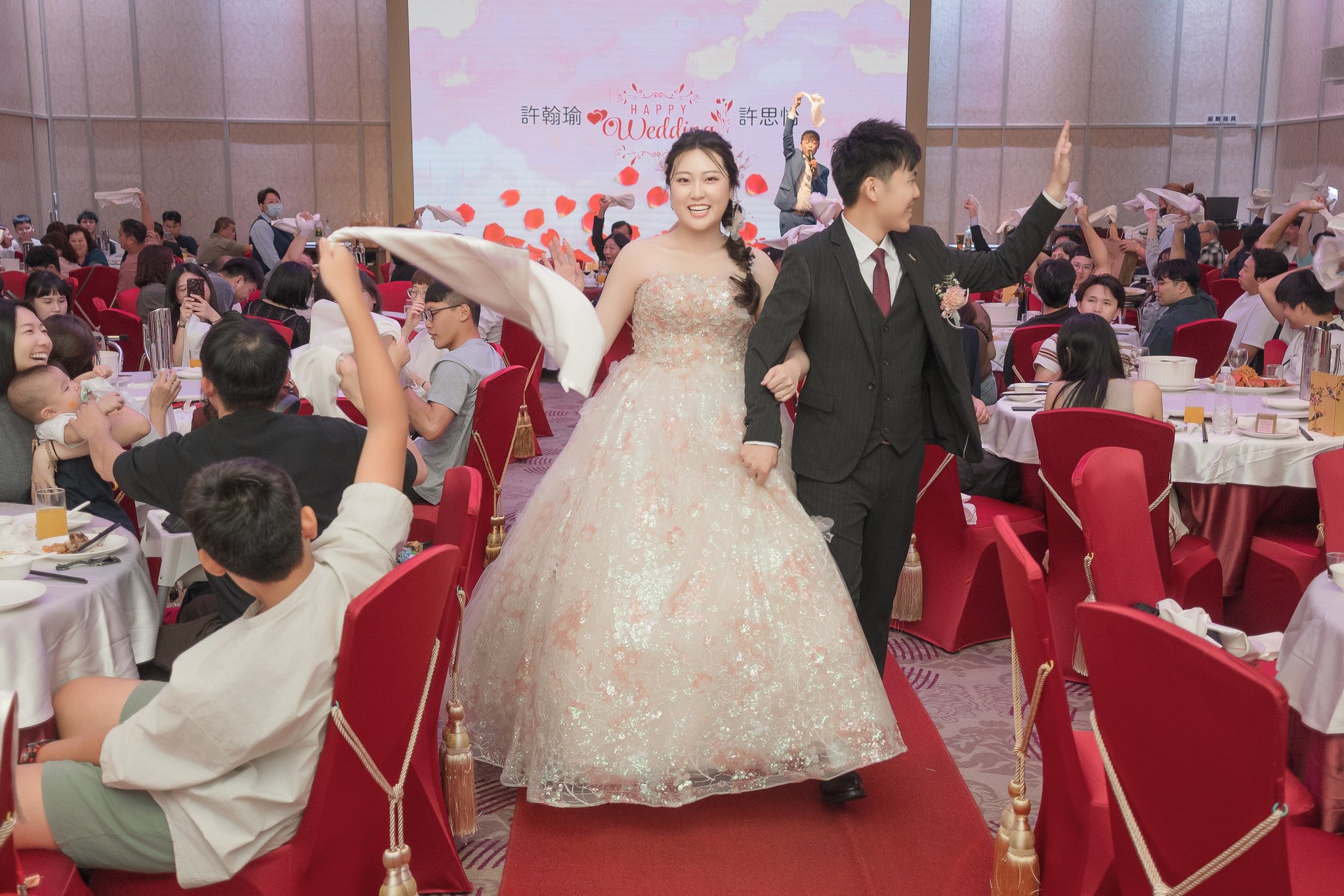 思怡與翰瑜｜婚宴遊戲與祝福｜翰品酒店婚禮紀錄｜深呼吸影像 232